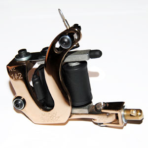 Bronze Contraption Tattoo Machine - Liner
