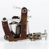 Iron Tribute Tattoo Machine with Black Coil Covers