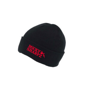 Beanie Hat with Micky Sharpz Logo