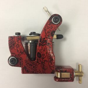 MkIV Hornet Tattoo Machine - Blood Red