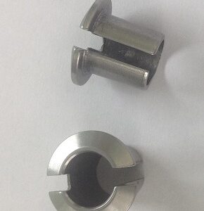 Stainless Steel Collet - Slot In Temporary Replacement